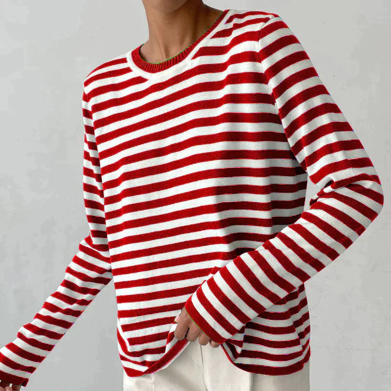 LM | Striped pullover shirt