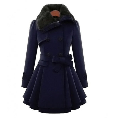 LM | Elegant belted jacket for women