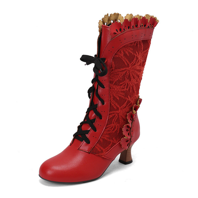 Vintage Inspired Orthopedic Boots