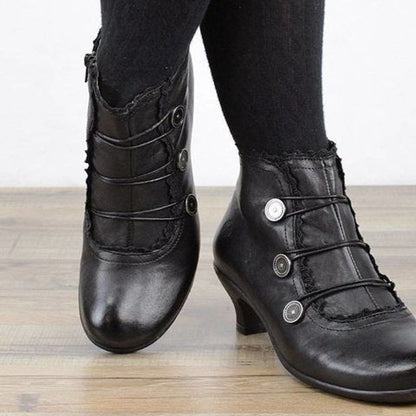Vintage Inspired Orthopedic Boots