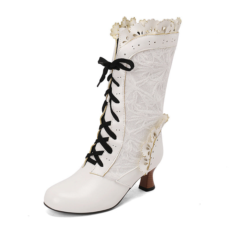 Vintage Inspired Orthopedic Boots