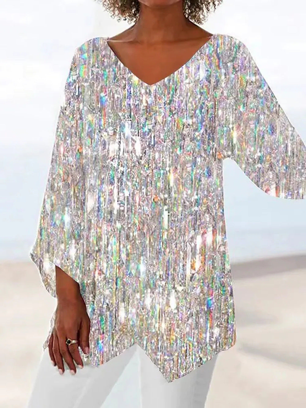 LM | Simple and stylish winter blouse
