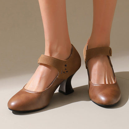 Classic Orthopedic Heels with Timeless Style