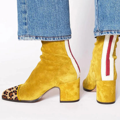 Chic Orthopedic Boots with Unique Design