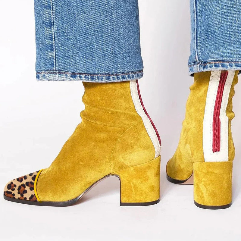 Chic Orthopedic Boots with Unique Design