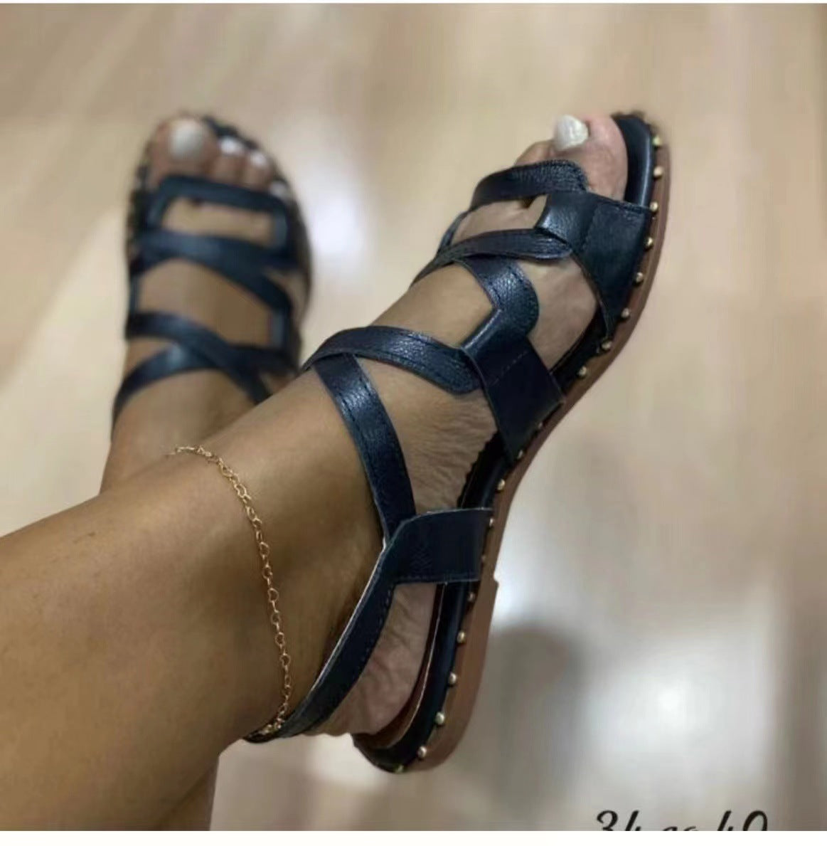 Vintage Inspired Orthopedic Sandals