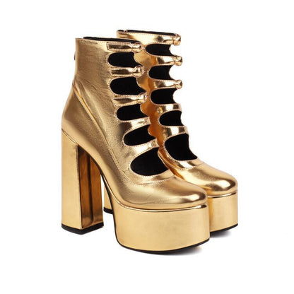 Chic Orthopedic Boots with Unique Design