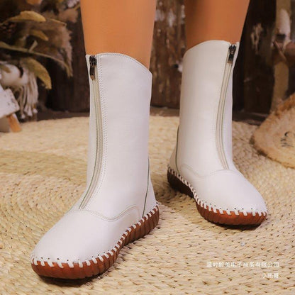 Chic Orthopedic Boots with Unique Design