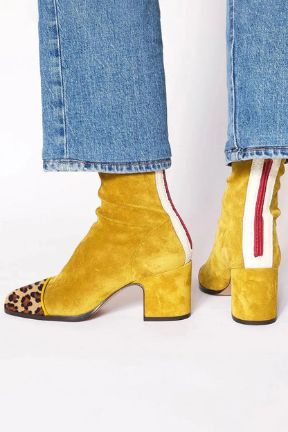 Chic Orthopedic Boots with Unique Design