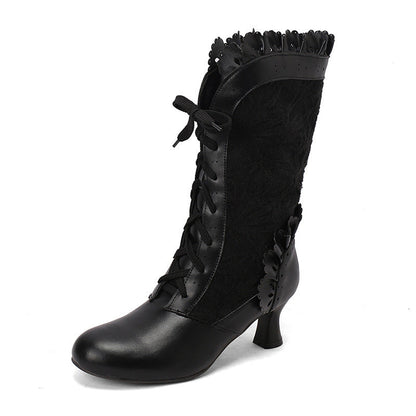 Vintage Inspired Orthopedic Boots