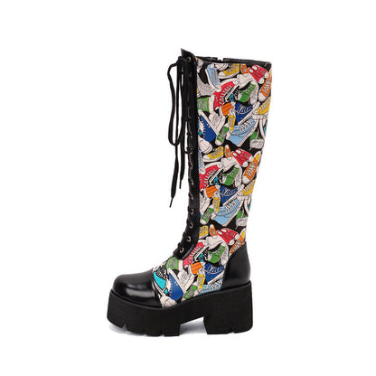 Vintage Inspired Orthopedic Boots