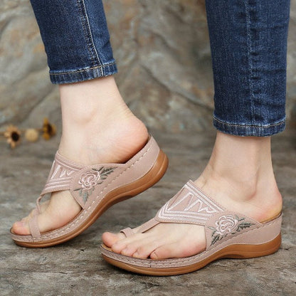 Classic Orthopedic Sandals with Timeless Style