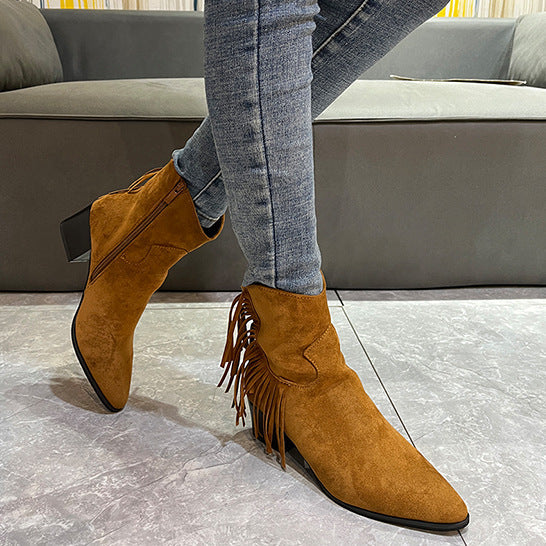 Chic Orthopedic Boots with Unique Design