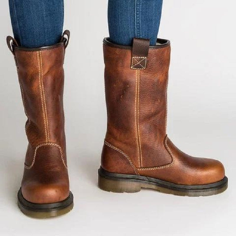 Classic Orthopedic Boots with Timeless Style