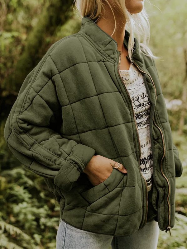 LM | Cozy chic quilted jacket