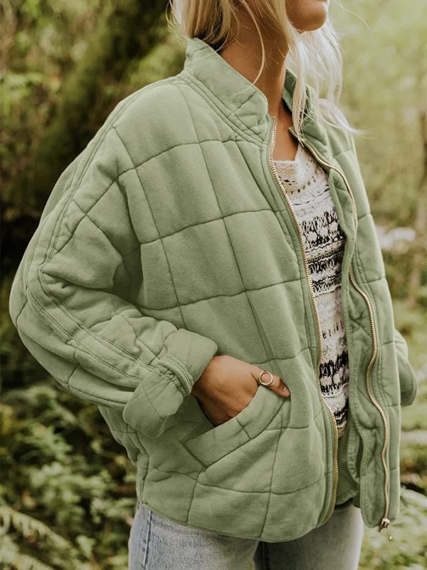 LM | Cozy chic quilted jacket