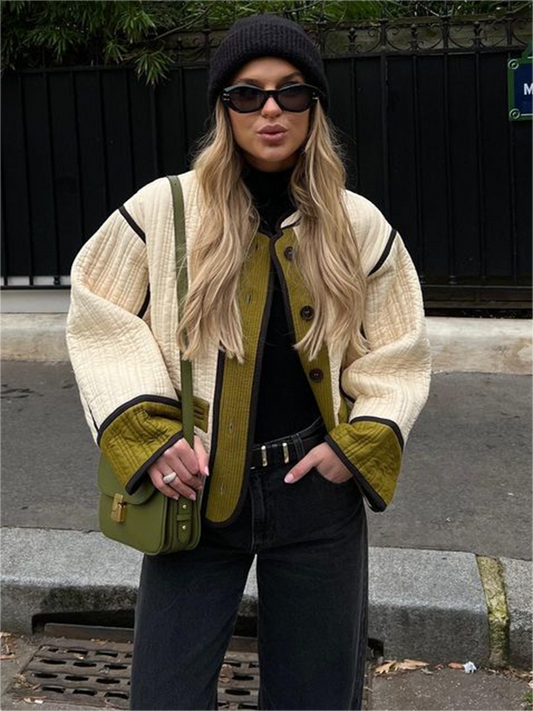 LM | Comfortable oversized jacket for women
