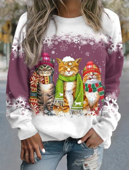 LM | Sweater with Christmas motif