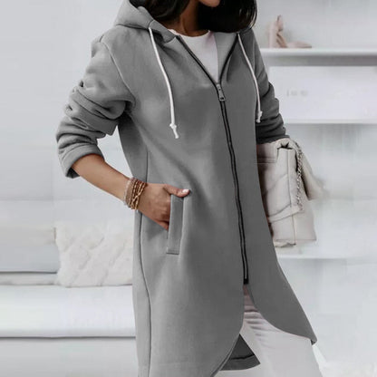 LM | Mid-length jacket with hood
