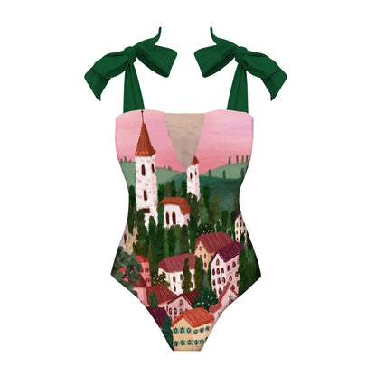 Beautifully Crafted Bathing Suit in a Classic Style