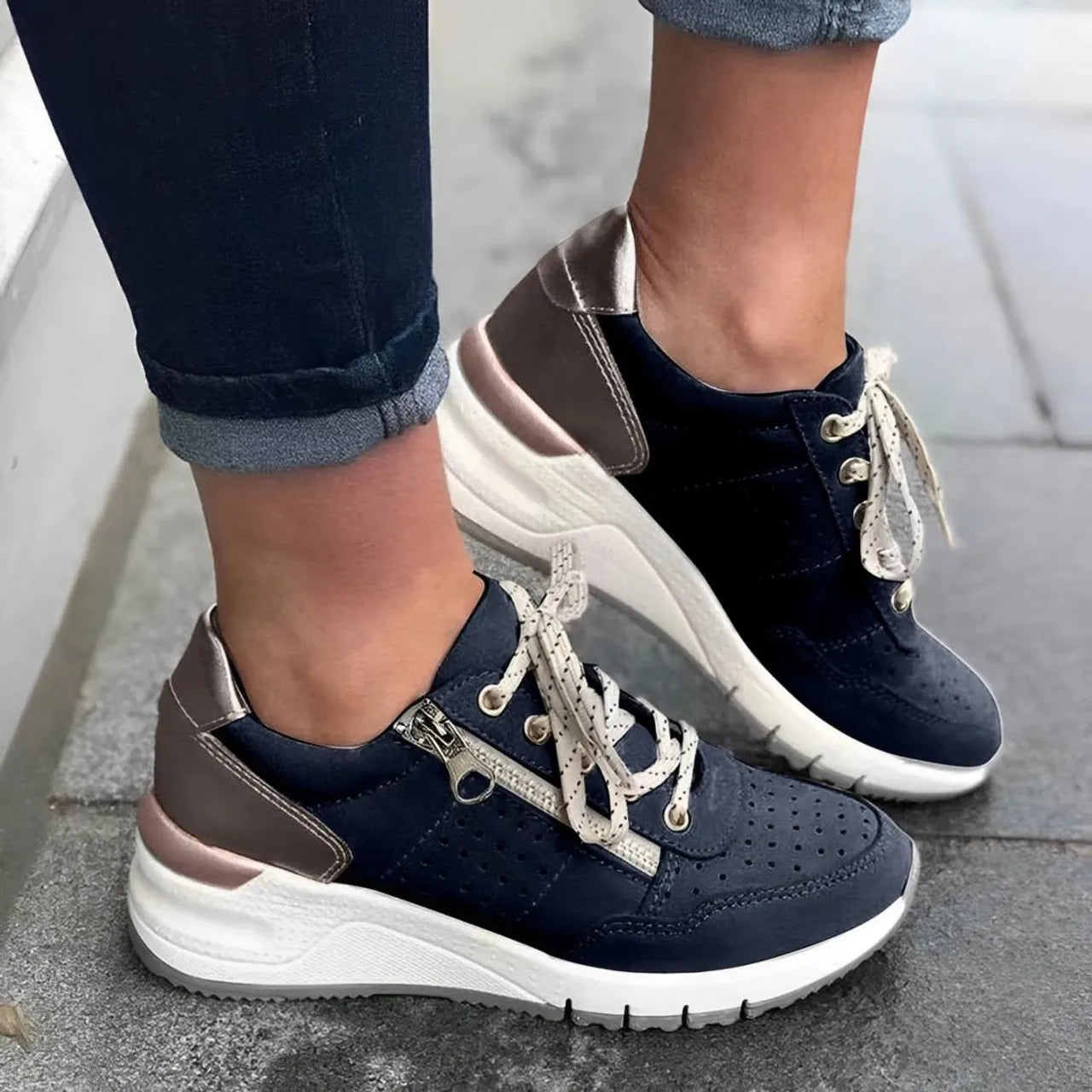 Versatile and Supportive Orthopedic Sneakers