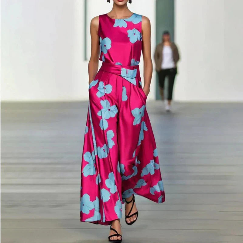 LM | Elegant Floral Dress