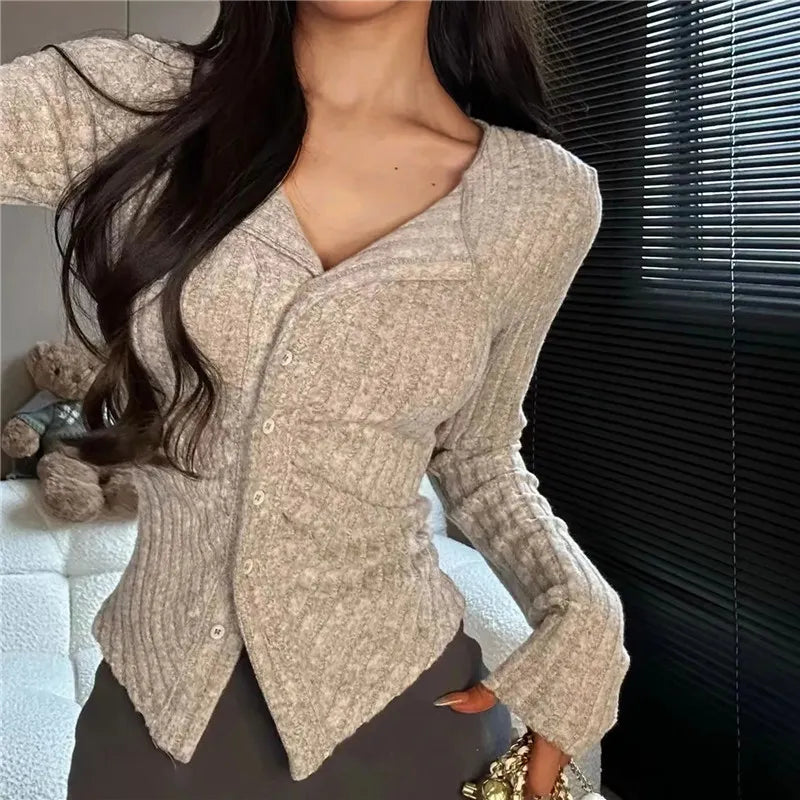 LM | Knitted sweater collar