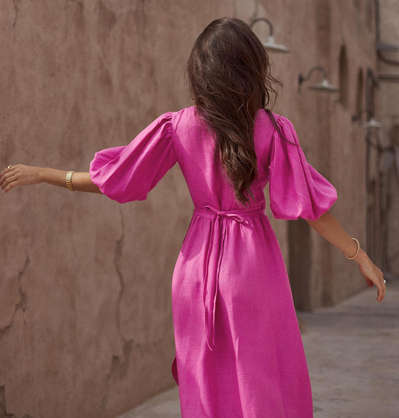 LM | Trendy and elegant winter dress