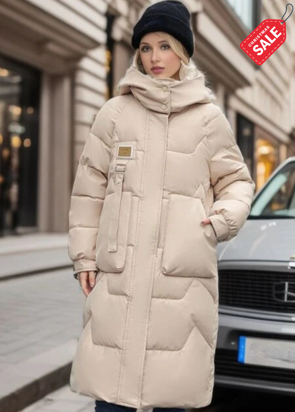 LM | extended puffed jacket