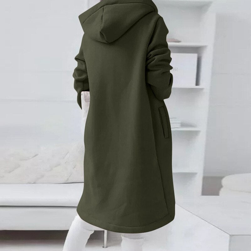 LM | Mid-length jacket with hood
