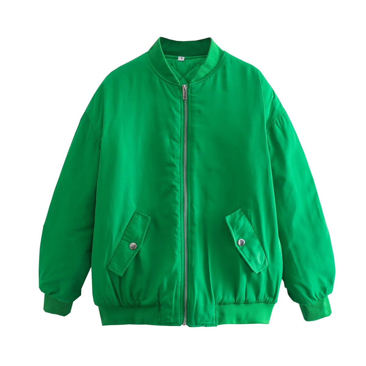 LM | oversized jacket with zipper