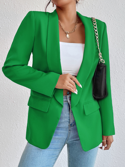 LM | Plain blazer for women