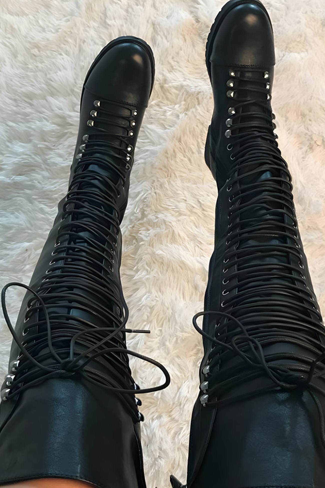 LM | Casual orthopaedic lace-up boots