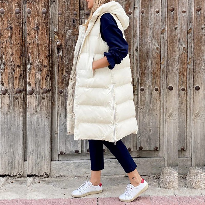 LM | Mariana Long vest for women