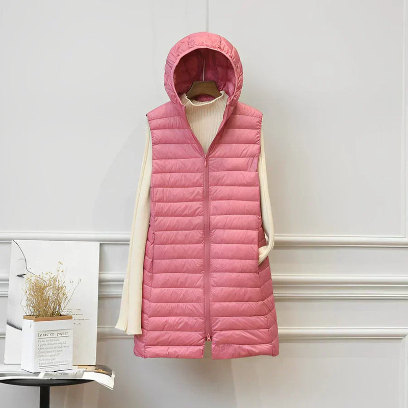 LM | long jacket without sleeves