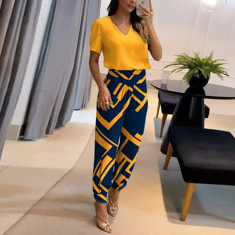 LM | Blouse and trousers as a set