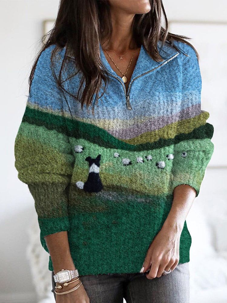Timeless Vintage Style Jumper
