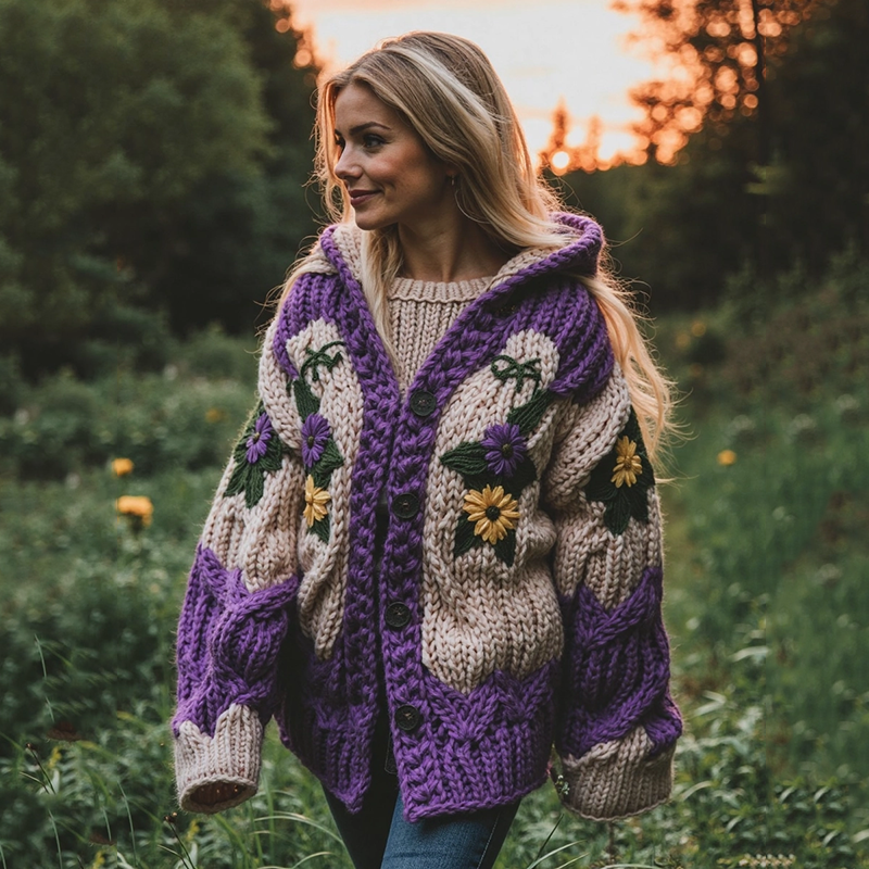 Timeless Vintage Style Cardigan