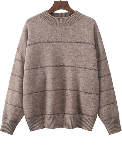 LM | Striped knitted cute sweater
