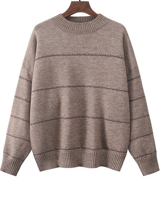LM | Striped knitted cute sweater