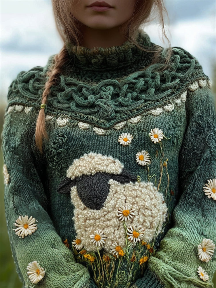 Timeless Vintage Style Jumper
