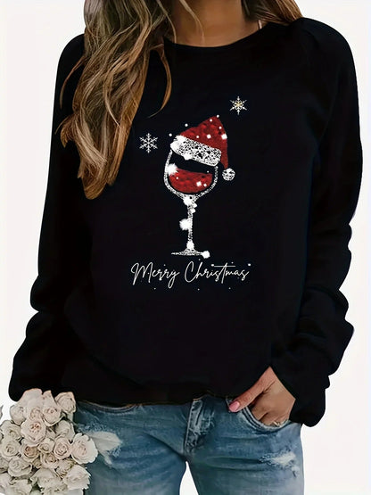 LM | MW - Festive sweatshirt with Christmas magic