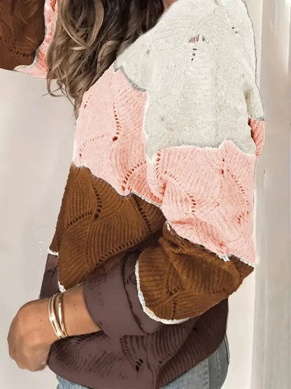 LM | Sweater with V-neck