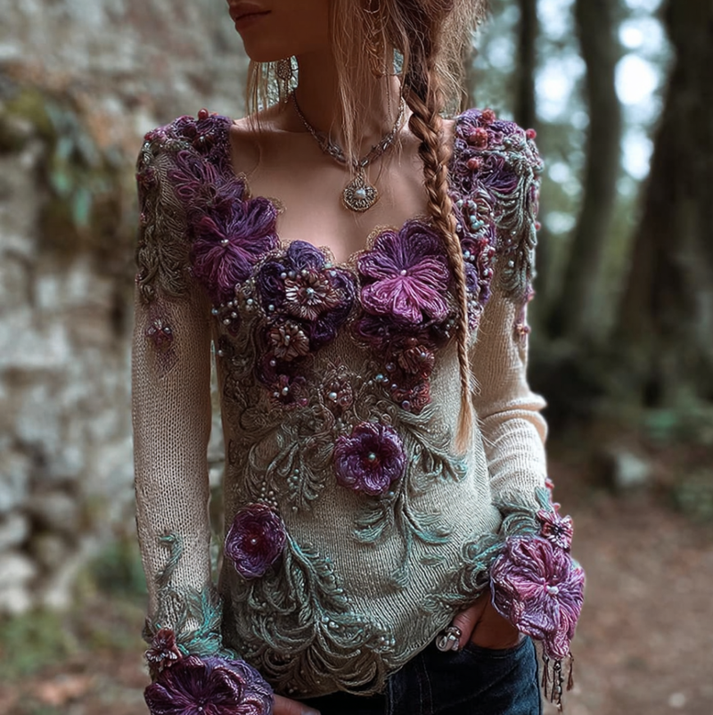 Timeless Vintage Style Jumper