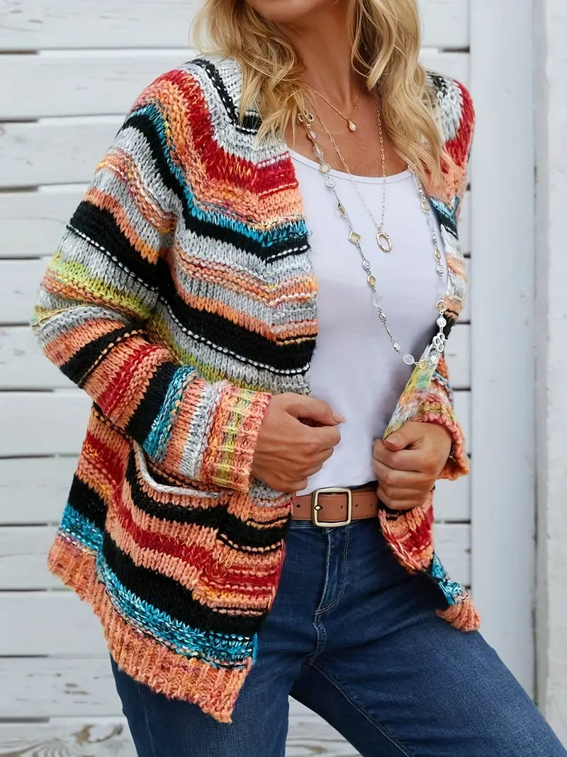 LM | Cardigan with open front