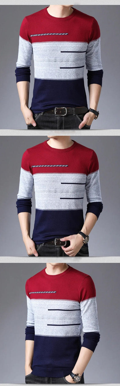 LM | Striped cotton sweater