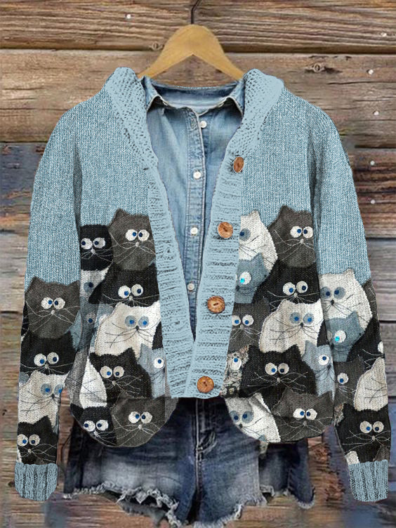 Timeless Vintage Style Cardigan
