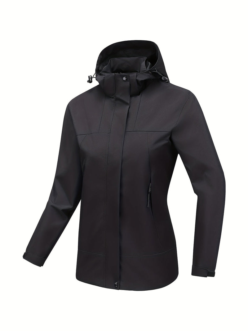 LM | Waterproof outdoor sports jacket with hood for women