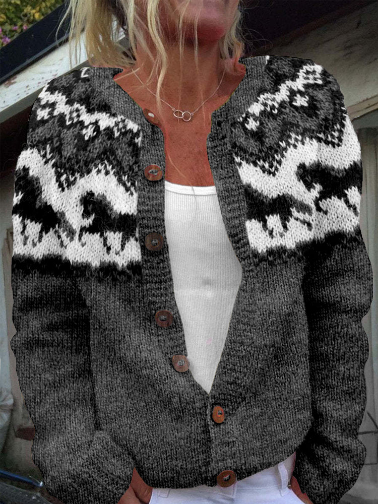 Timeless Vintage Style Cardigan