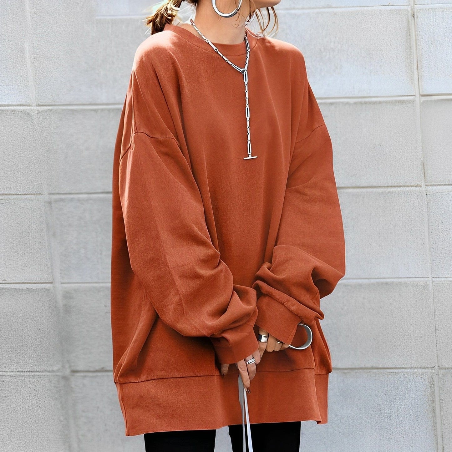 LM | Oversized designer sweater